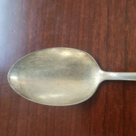 Vintage Wm. Rogers & Son AA Silver-Plated Ornate Spoon 6 Inches Long - Picture 3 of 5